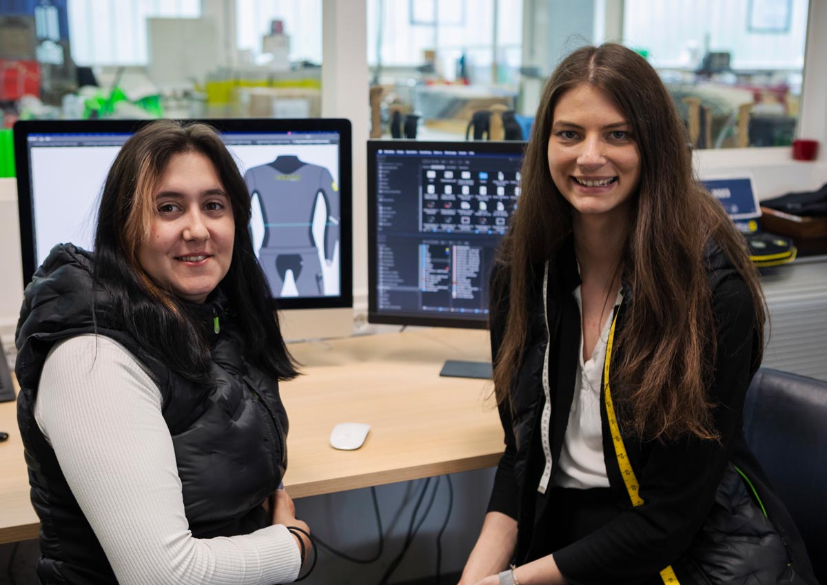 Camaro - Innovation Zwei Frauen designen neue Camaro Anzüge