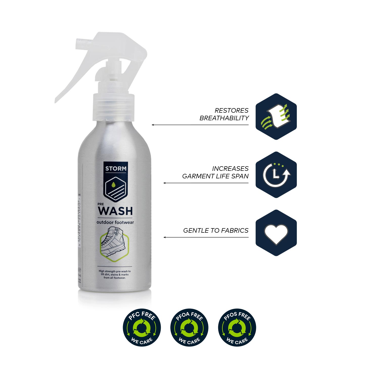 Storm - Footwear Spray cleaner 150 ml Storm - Footwear Spray cleaner 150 ml