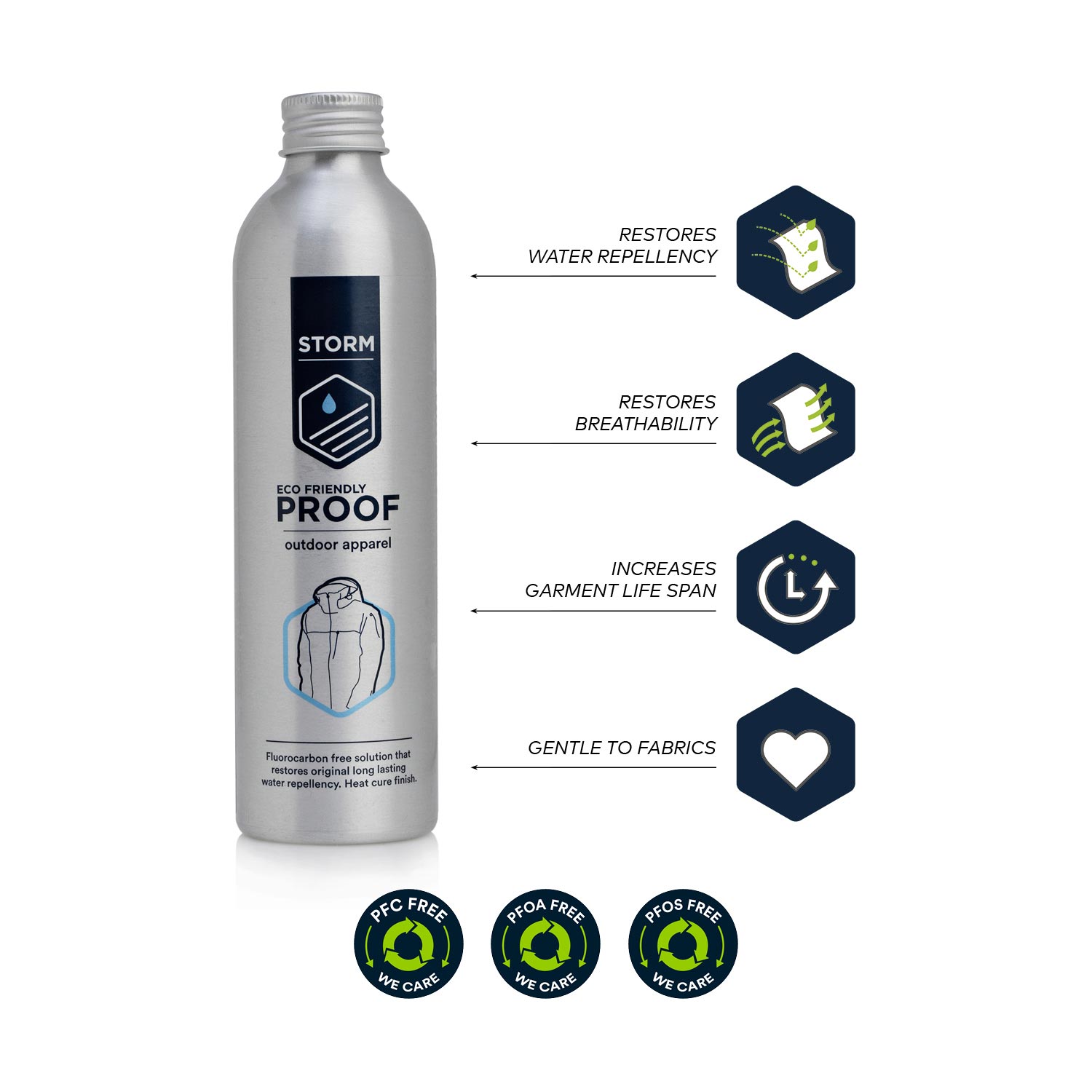 Storm - outerwear proofer 225 ml Storm - outerwear proofer 225 ml