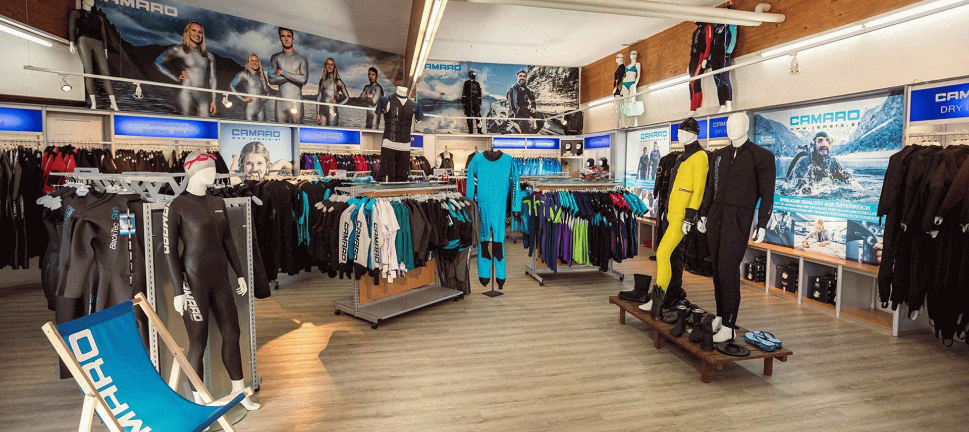 Factory Store von Camaro Factory Store mit Produkten von Camaro