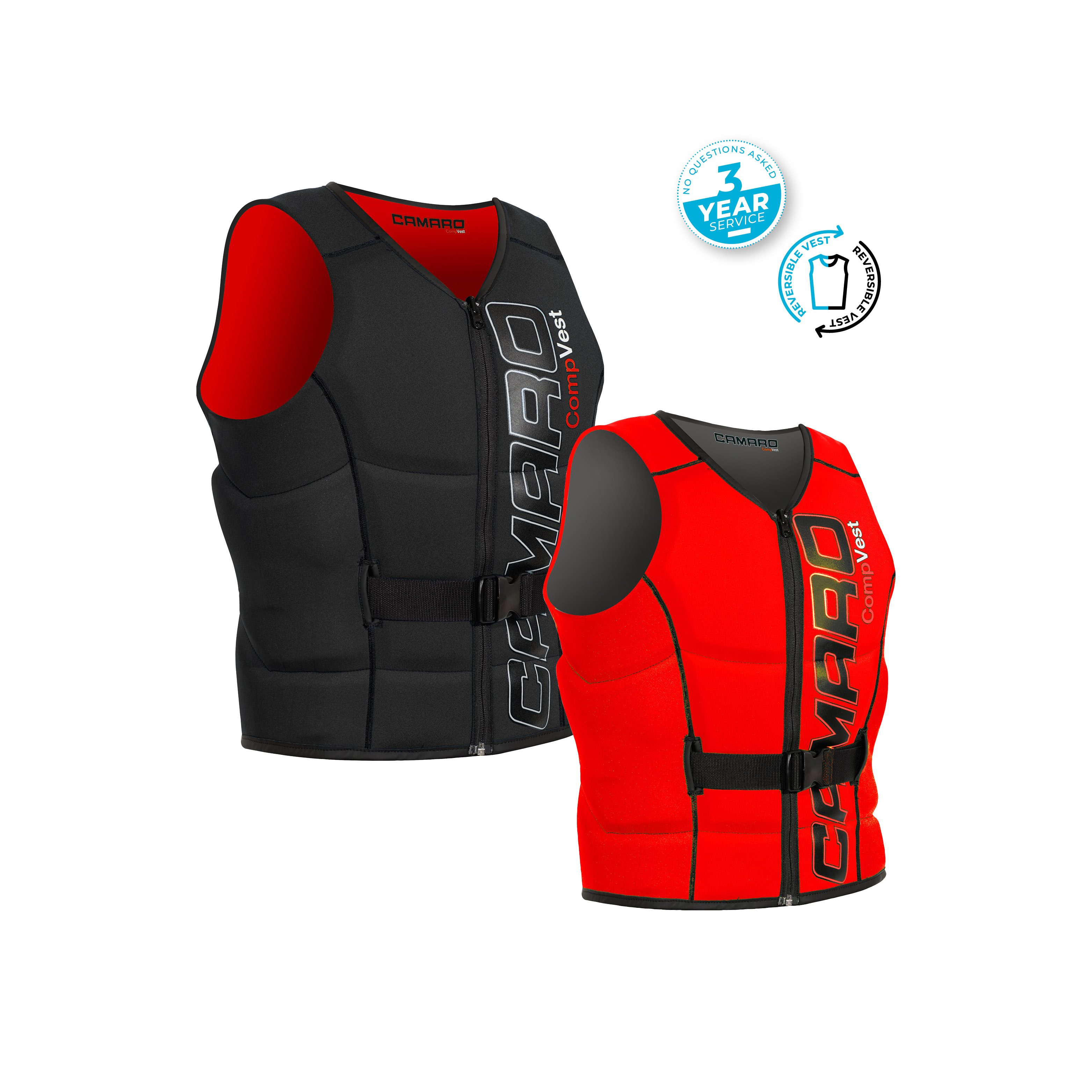 Comp Vest men black/orange
