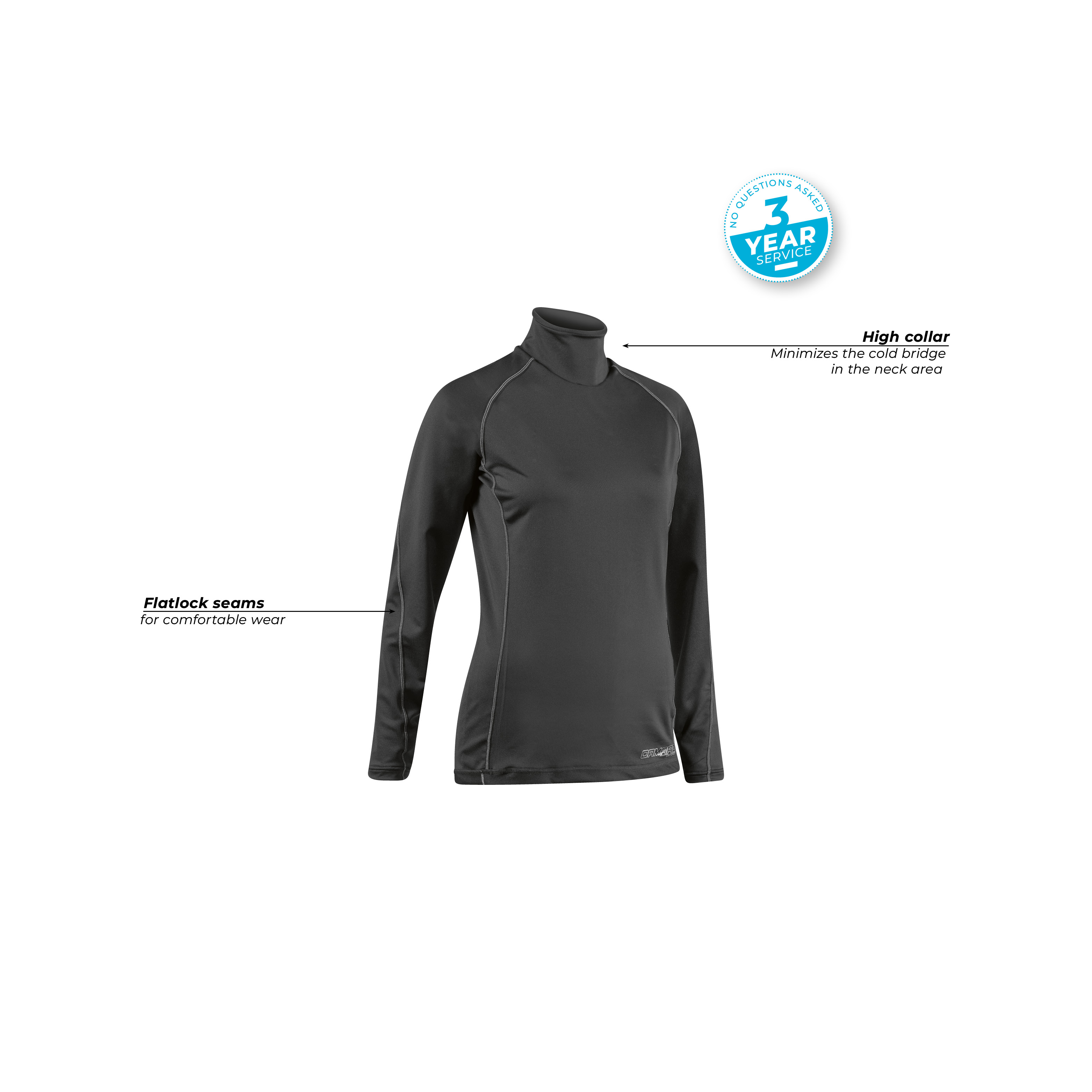BC-Flex Shirt LS thermo underwear women