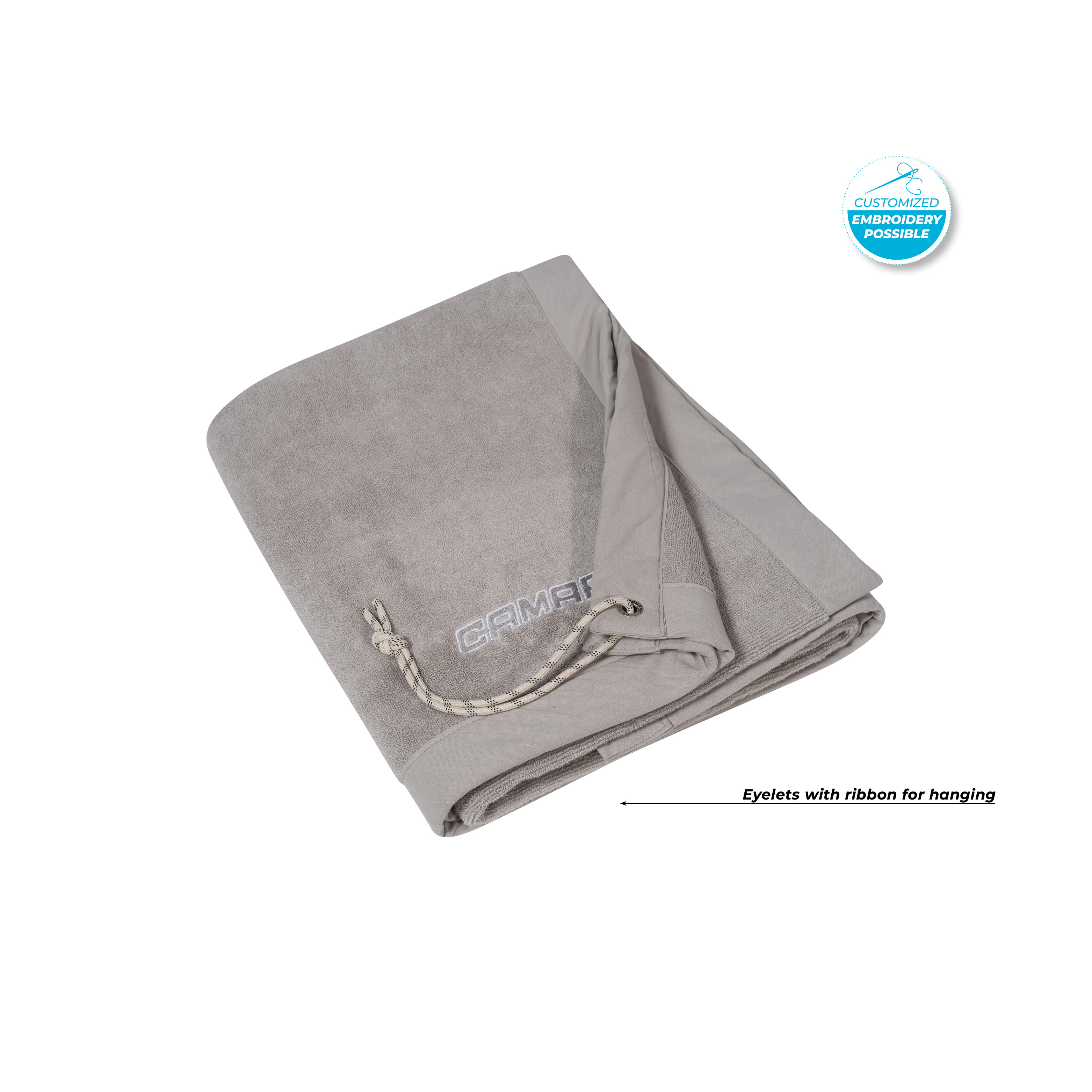 BeachTowel 70x140 grey