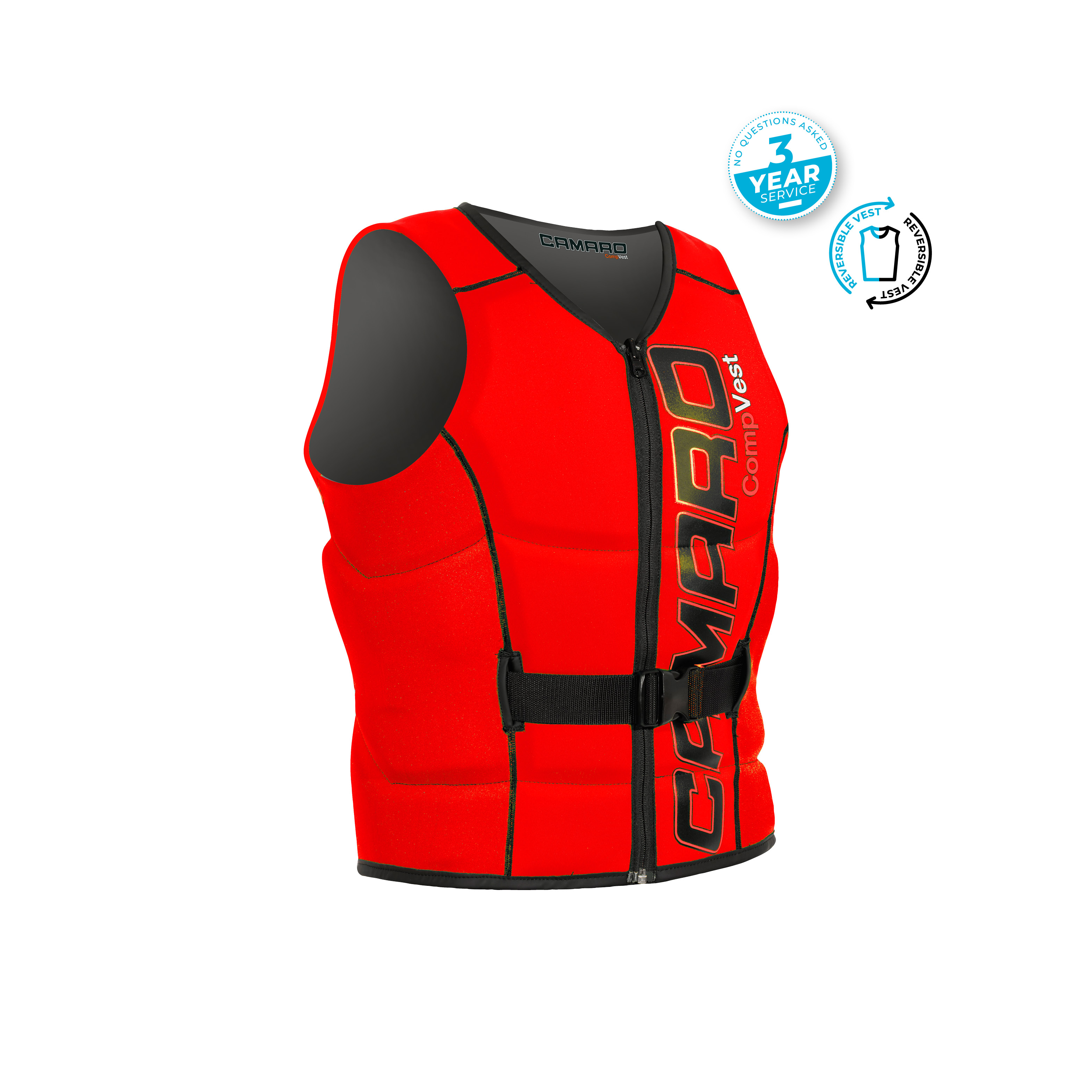 Comp Vest men black/orange